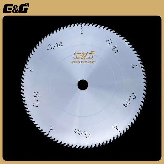 650*100t Circular Saw Blade for Cutting Various Aluminum Products